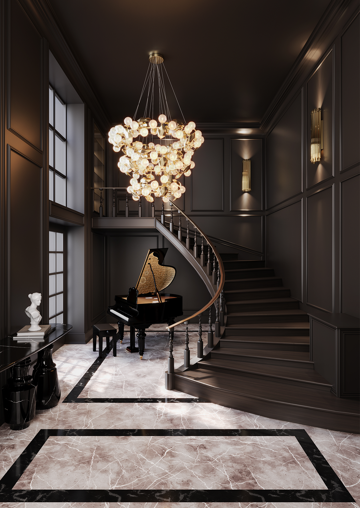 Athena ronde III hanglamp