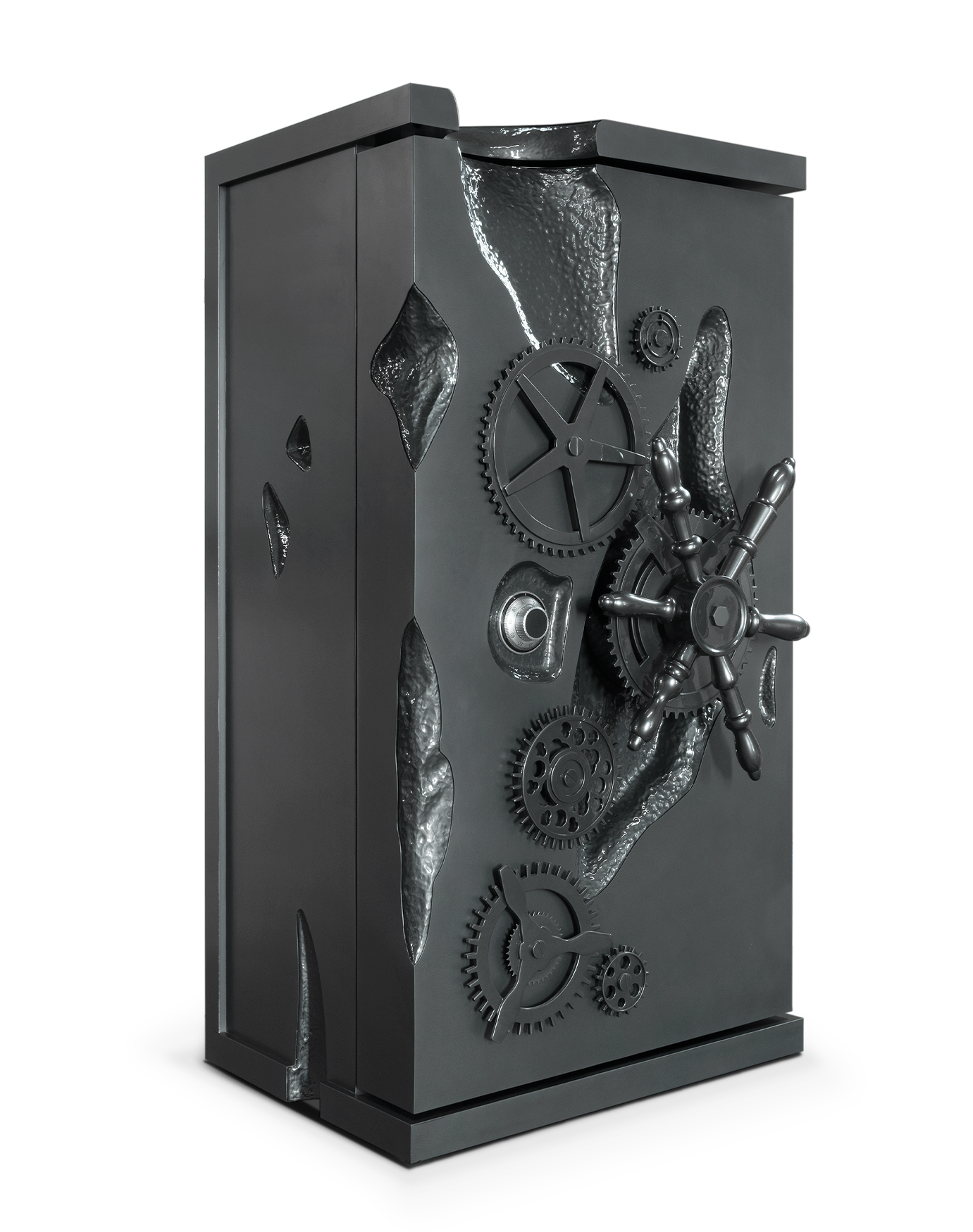 Coffre-fort Tycoon gris mat Elite
