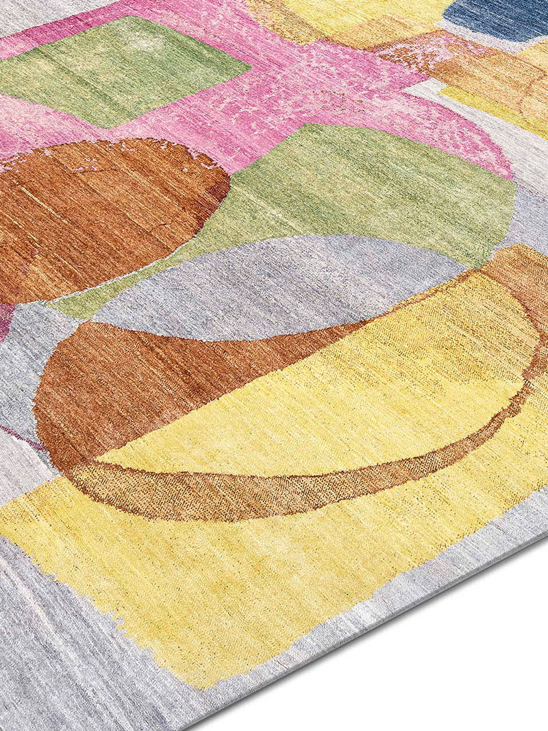Original luxe handgeknoopt vloerkleed