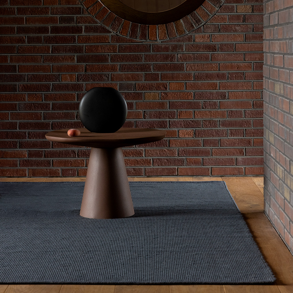 Grid leisteen vloerkleed | Maat: 200 × 300 cm