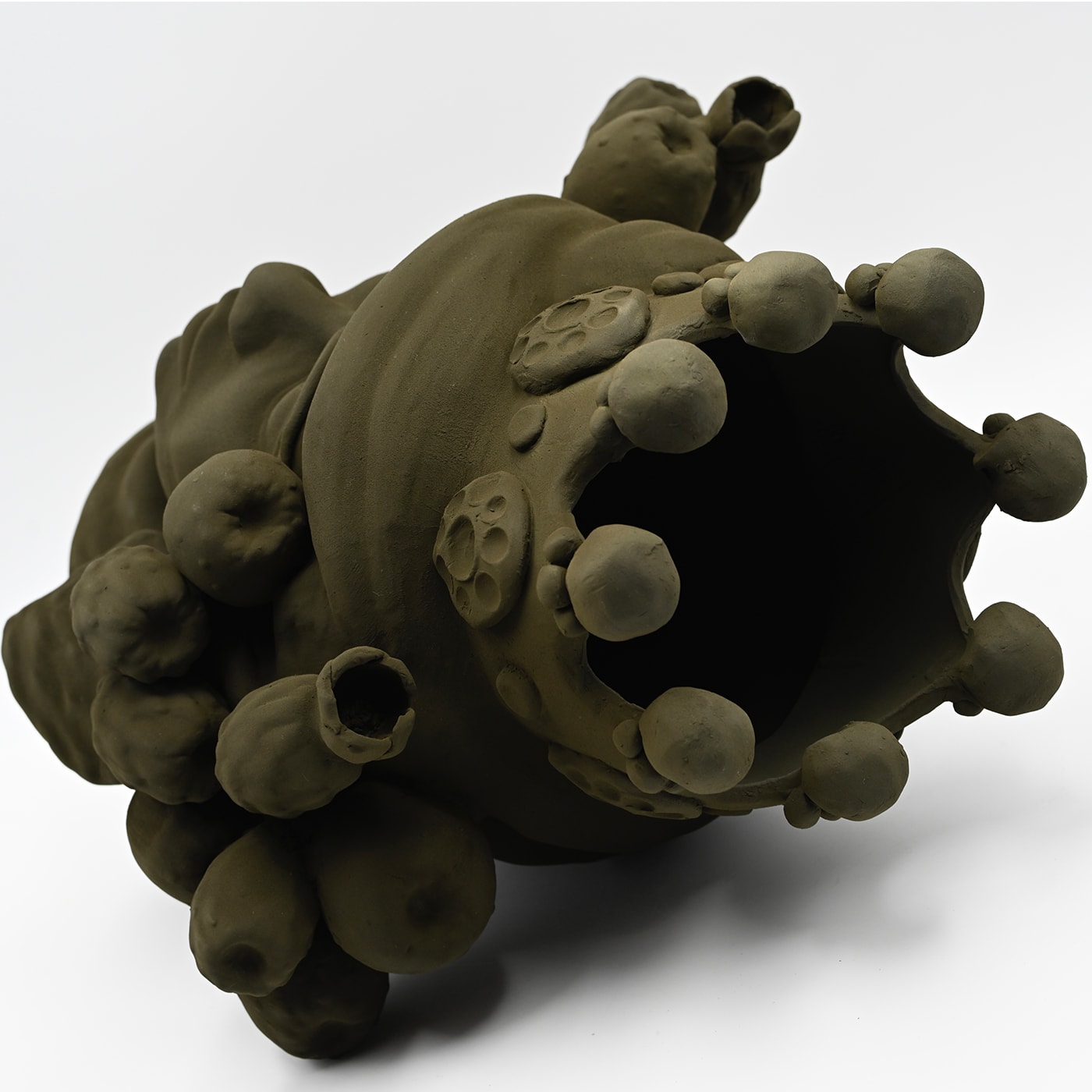Sculpture brune Moorkop