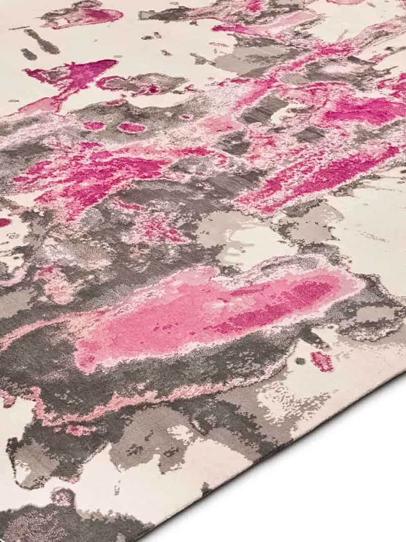 Tapis de luxe fait main Two Tones | Taille: 122 × 183 cm