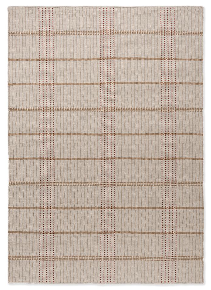 Tapis d’extérieur Zona terre cuite motif point | Taille: 160 × 230 cm