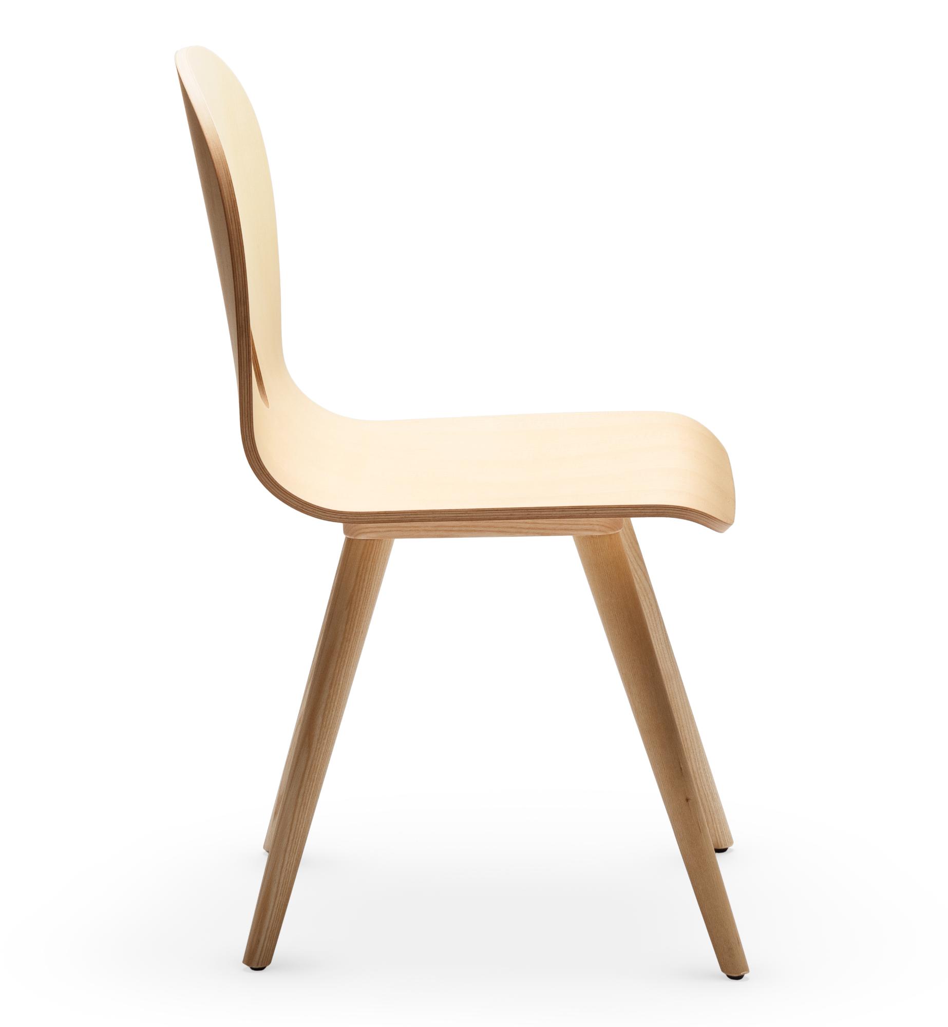 Chaise Gotham Woody S en frêne naturel