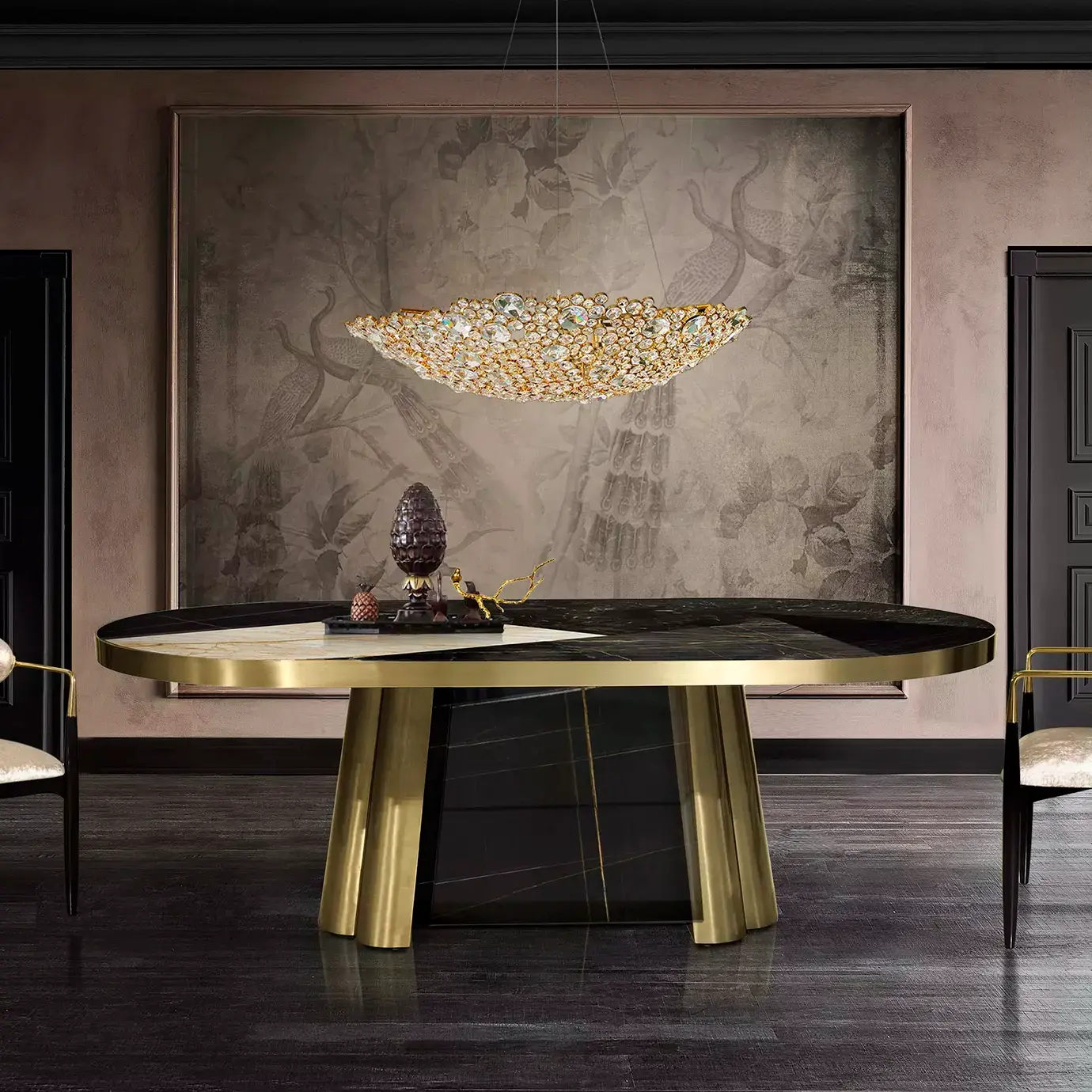 Lustre Éternelle demi-lune