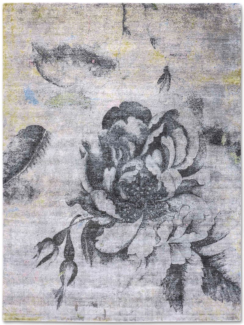 Flowers handgeweven vloerkleed