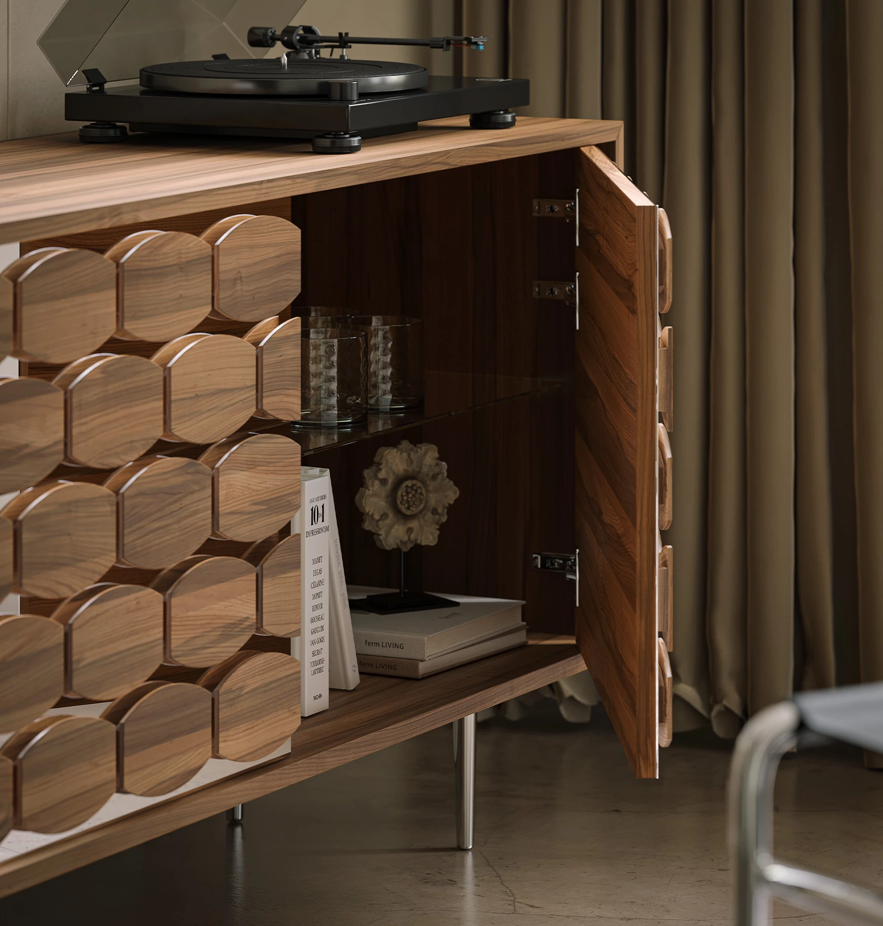 Honey dressoir
