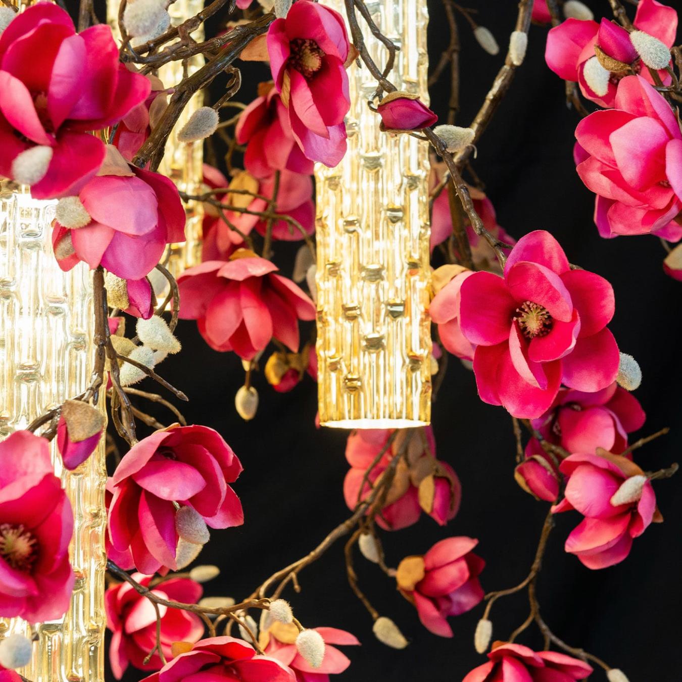 Magnolia Pink Gold kroonluchter