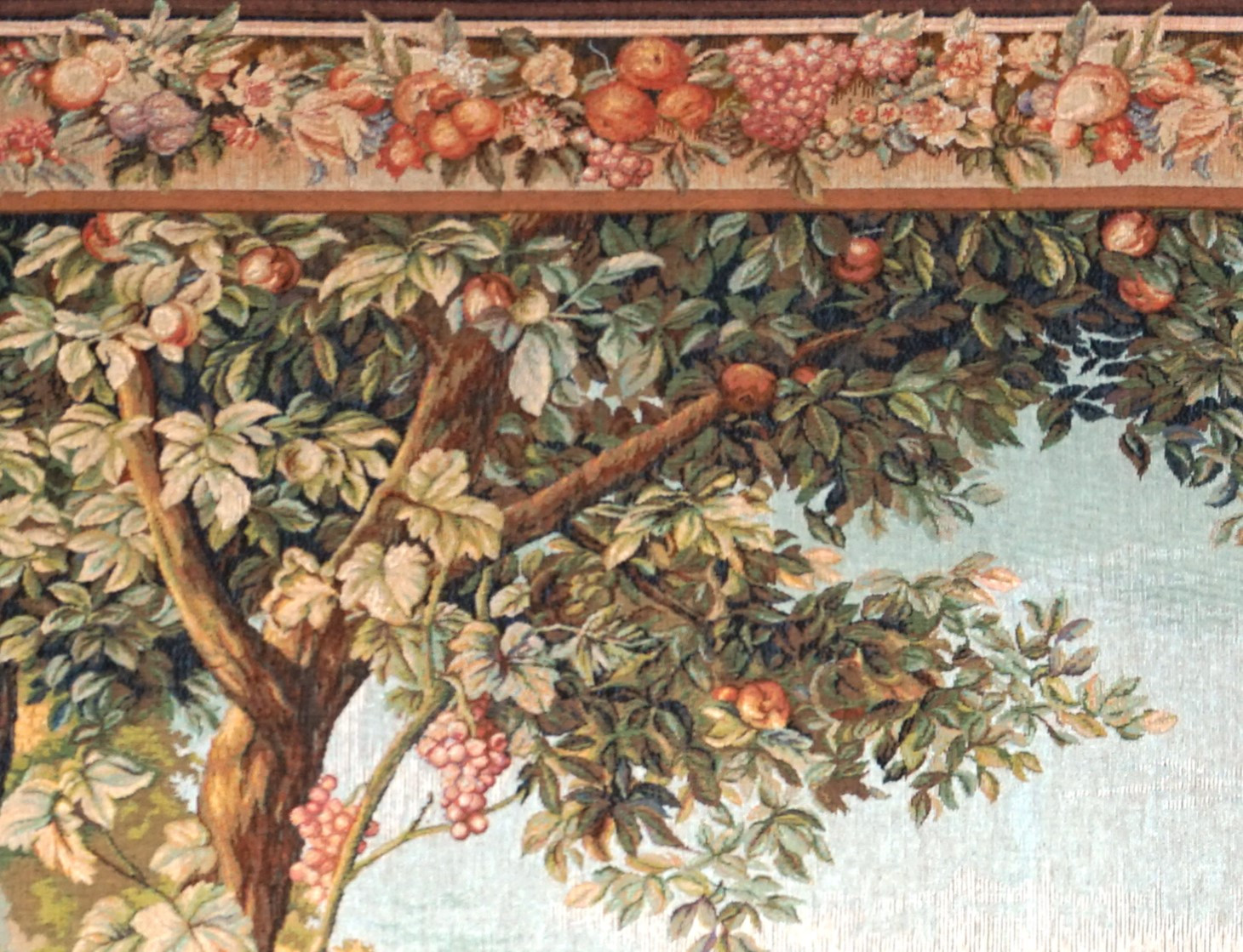 Tapisserie murale Versailles fleuri | Taille: 150 × 200 cm