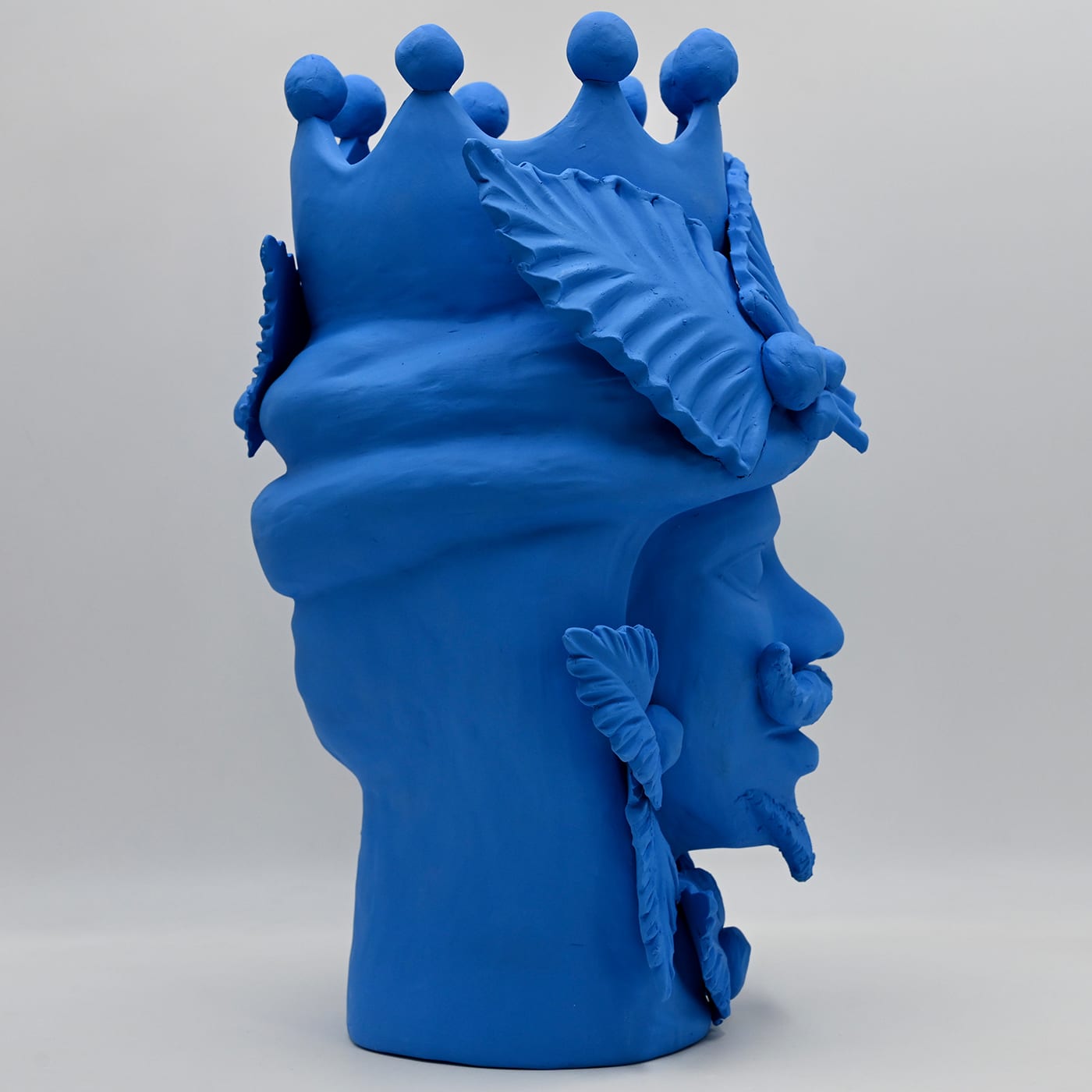 Sculpture bleue Moorkop