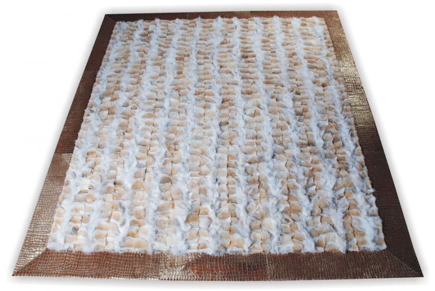 Tapis en fourrure Croco Wolf | Taille: 300 × 400 cm