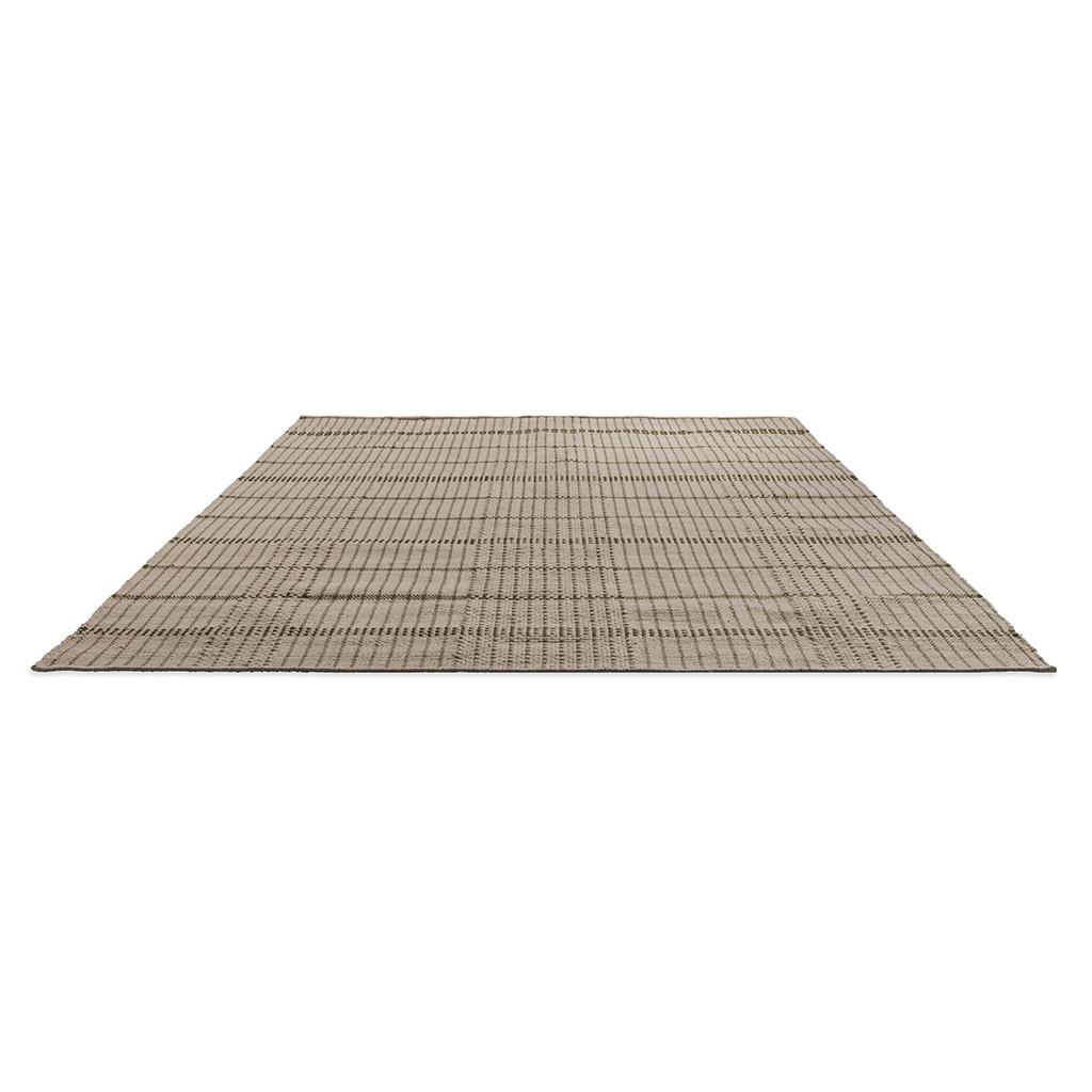 Tapis d’extérieur Zona olive motif point | Taille: 140 × 200 cm