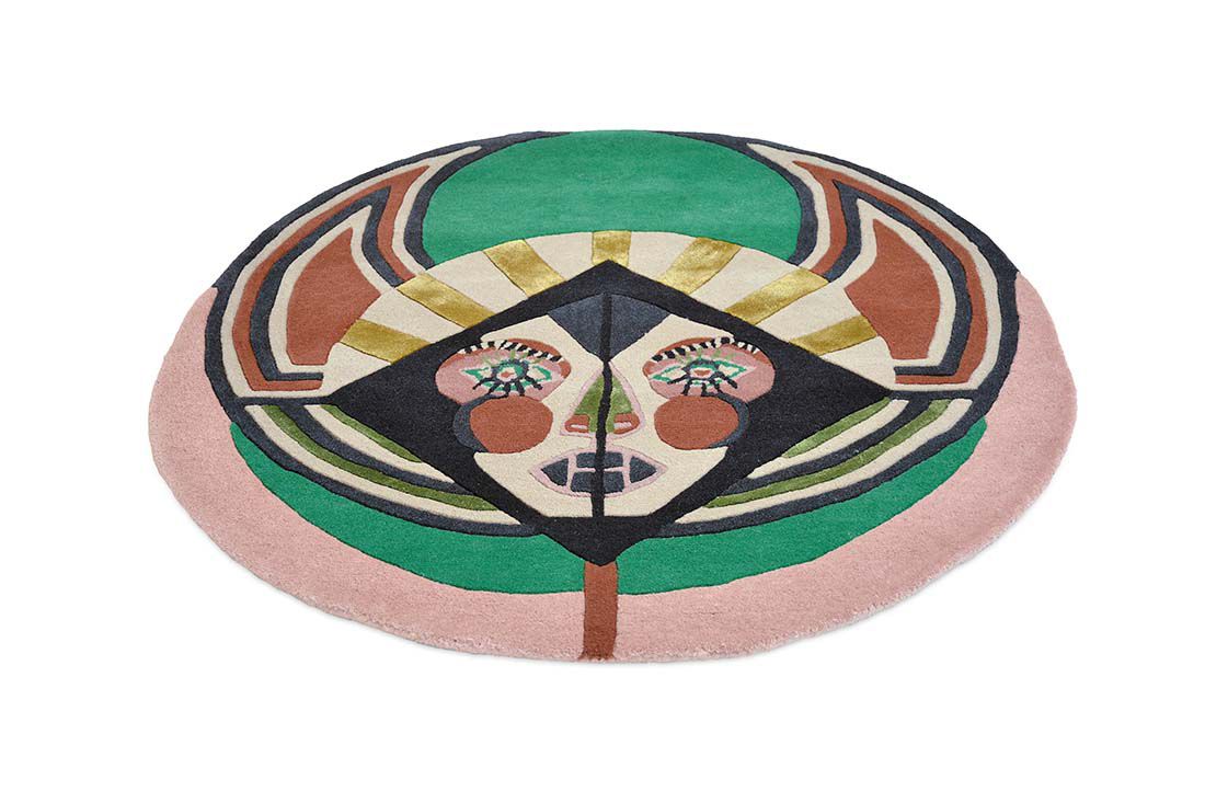 Zodiac Maagd rond tapijt | Maat: Ø 200 cm