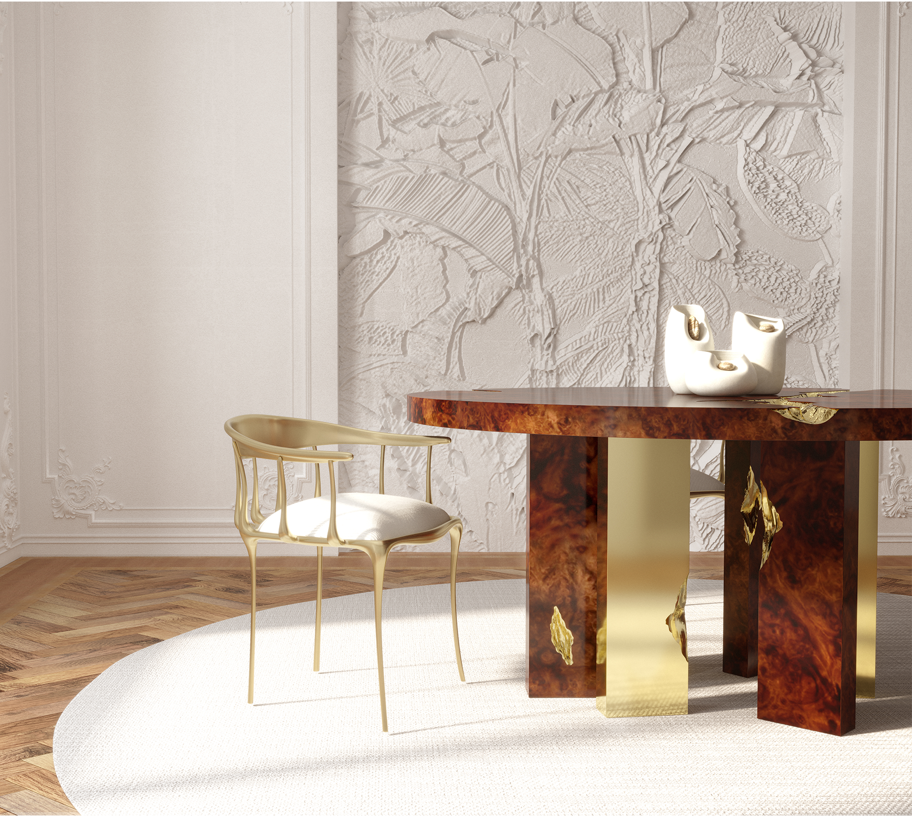 Dominion ronde eettafel