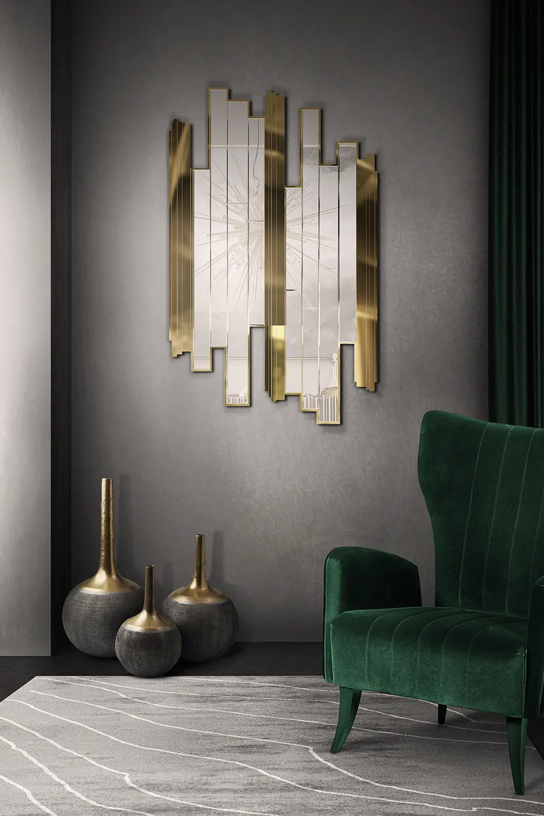 Miroir mural Imperial