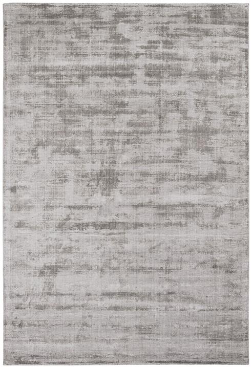 Tapis Shiny gris clair handloom | Taille: 140 × 200 cm