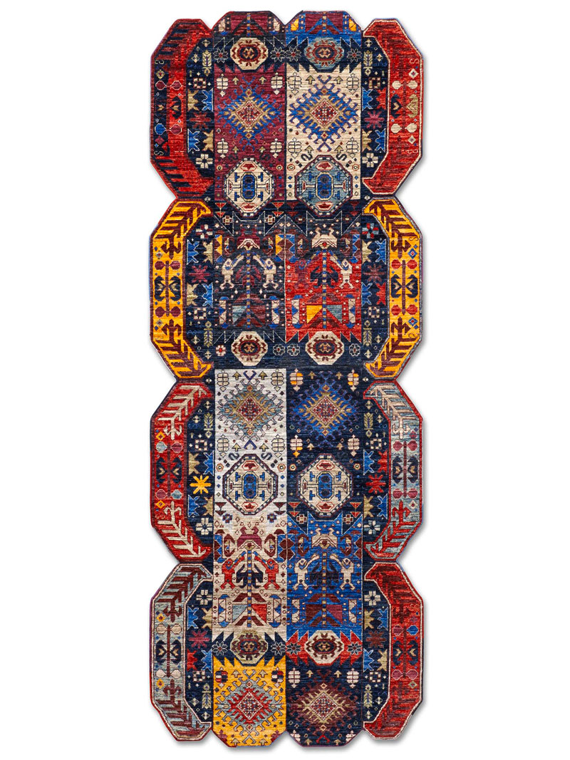 Tapis de luxe fait main Multishape