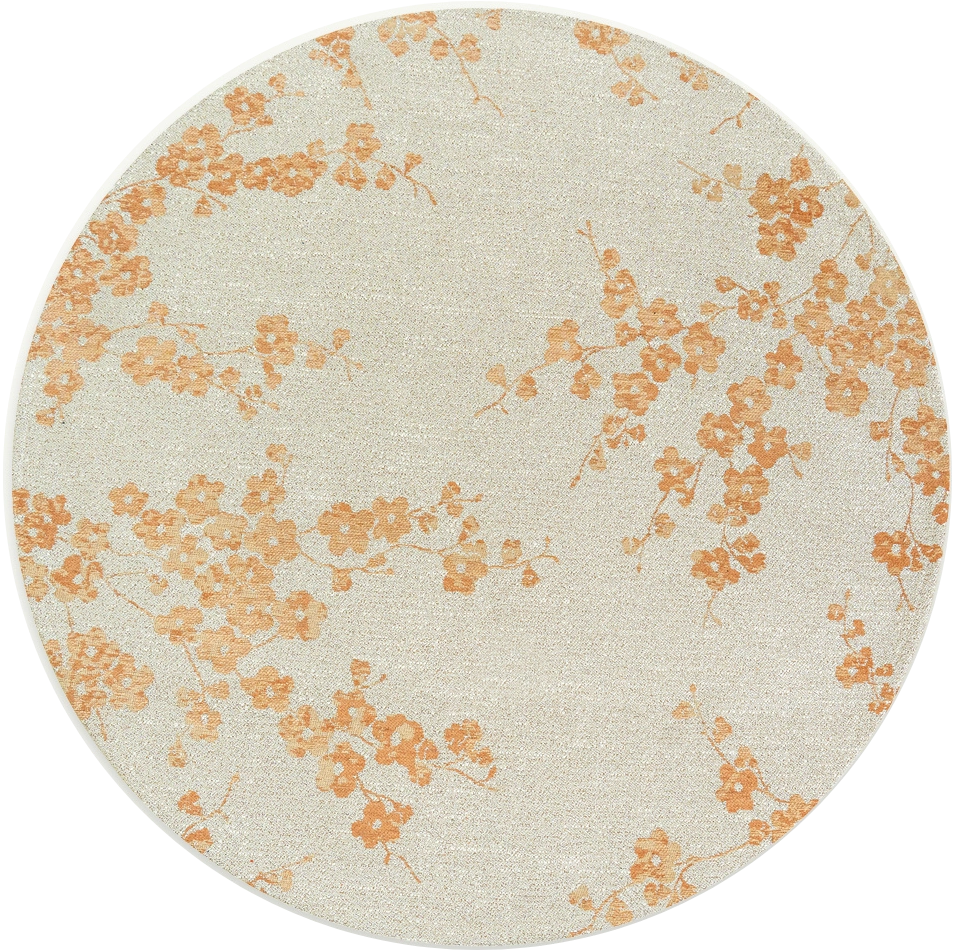Tapis rond Lake Blue | Taille: Ø 140 cm