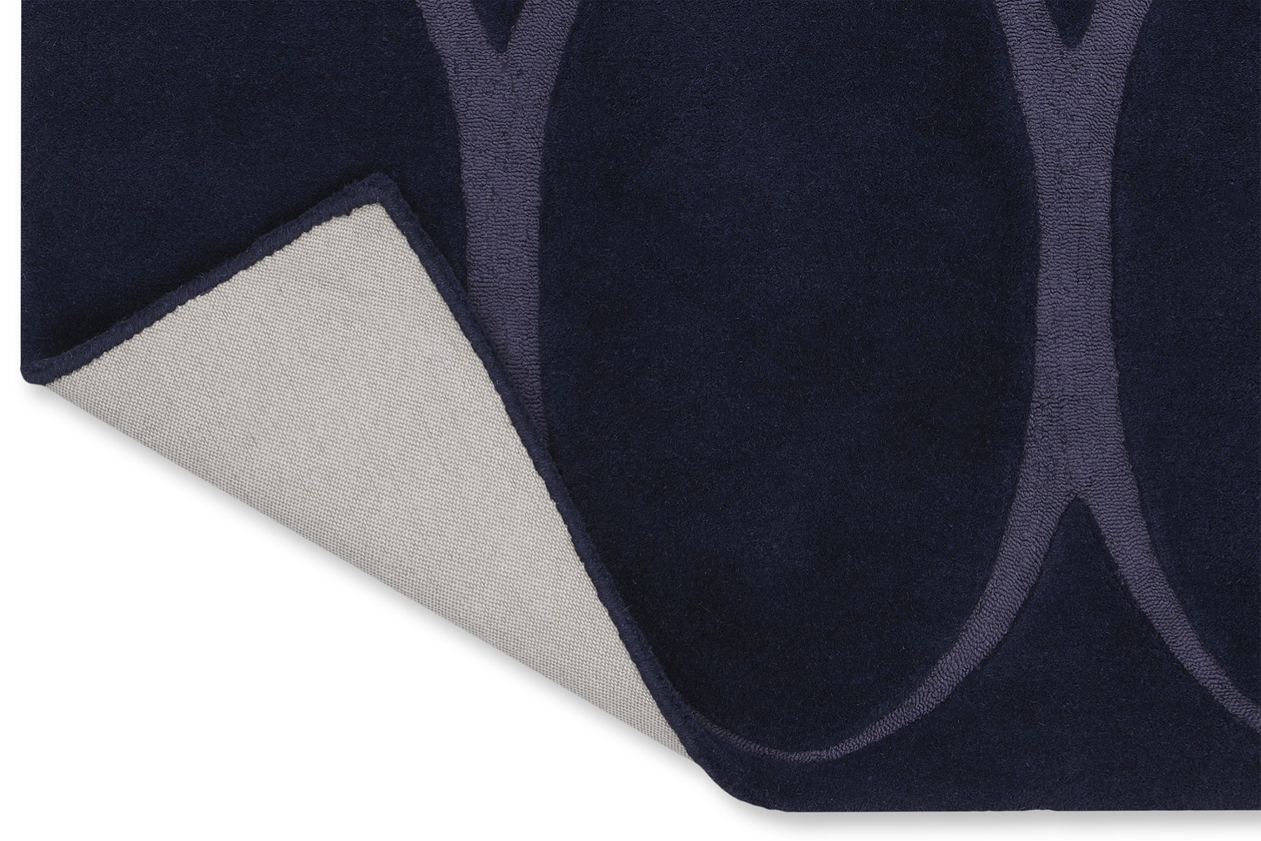 Renaissance blauw vloerkleed