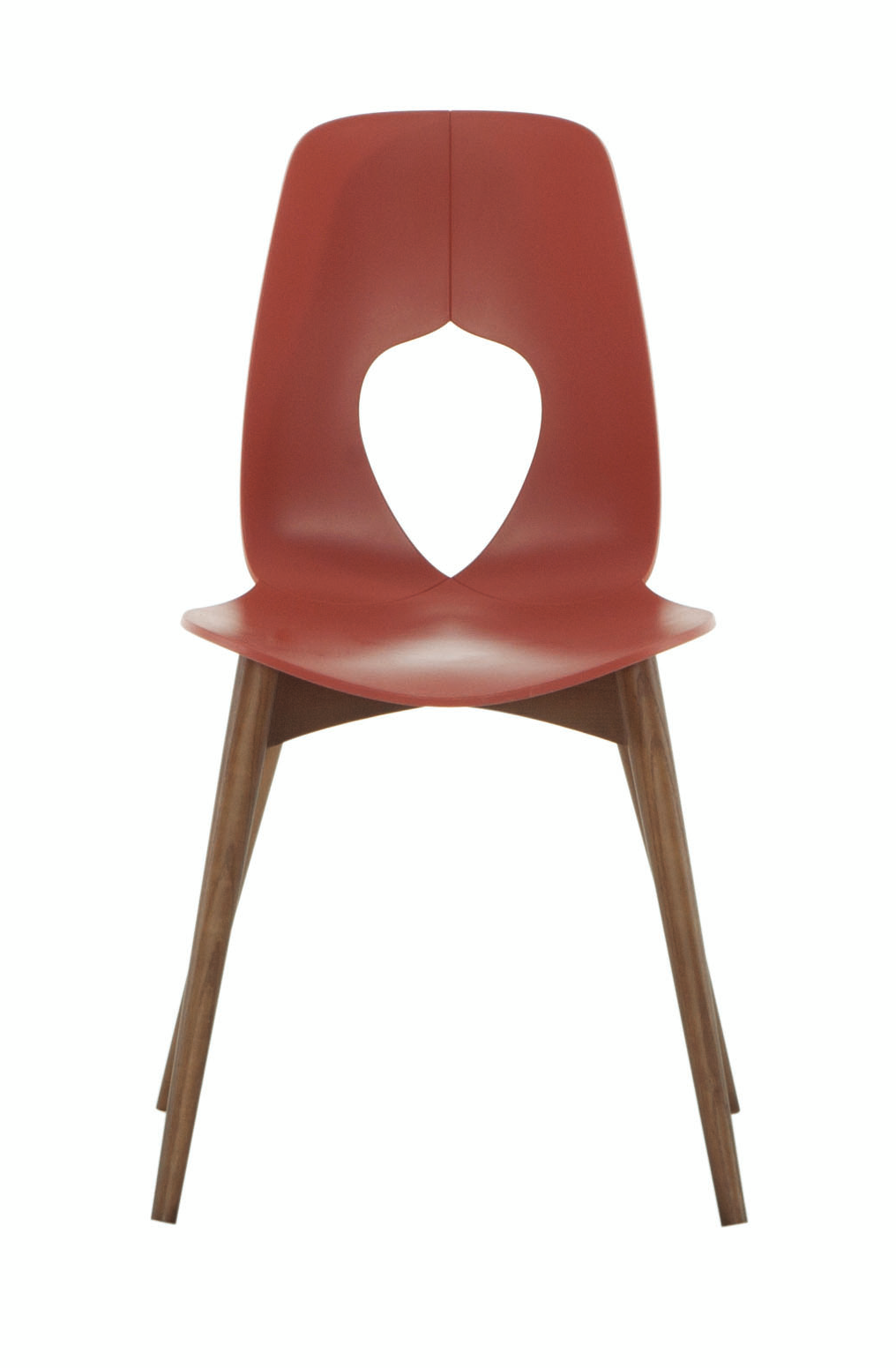 Hole houten stoel