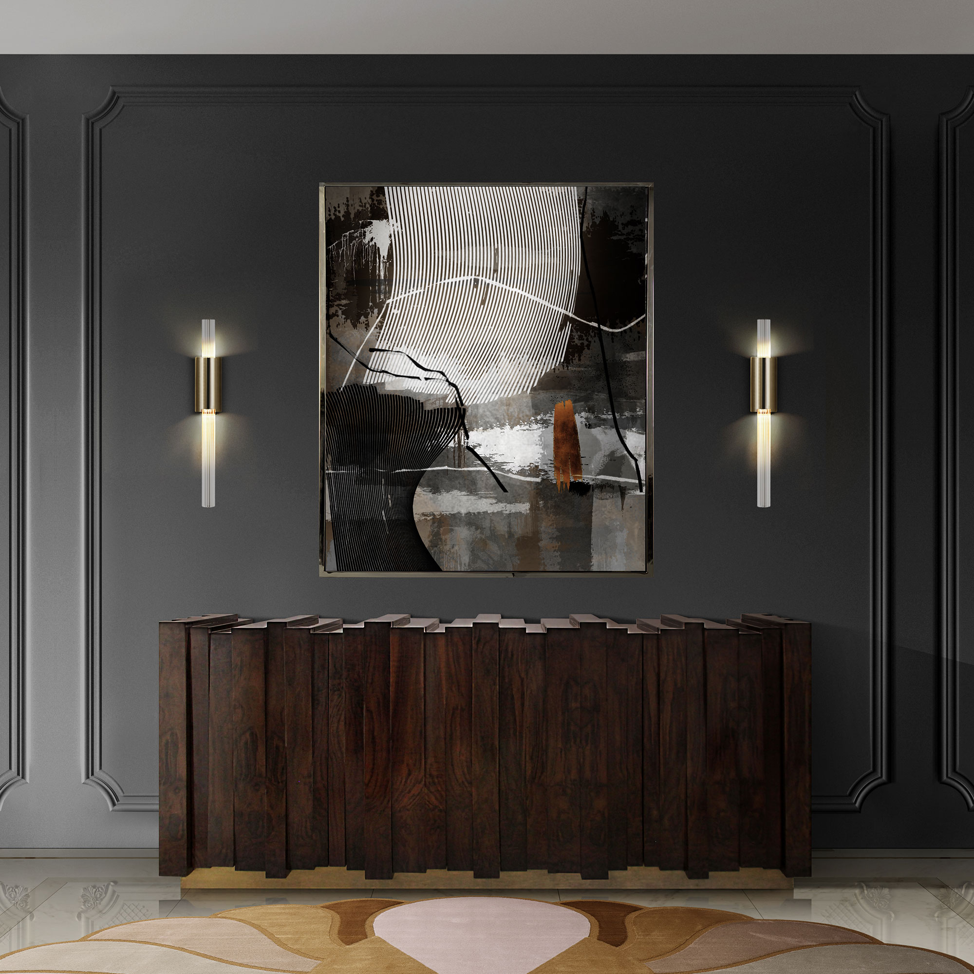 Buffet en bois design
