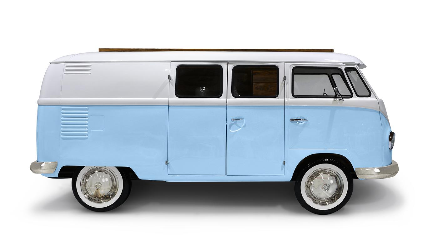 Reiziger caravan blauw beddenset