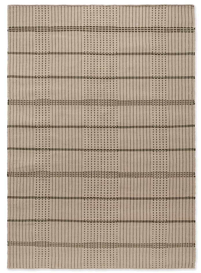 Tapis d’extérieur Zona olive motif point | Taille: 140 × 200 cm