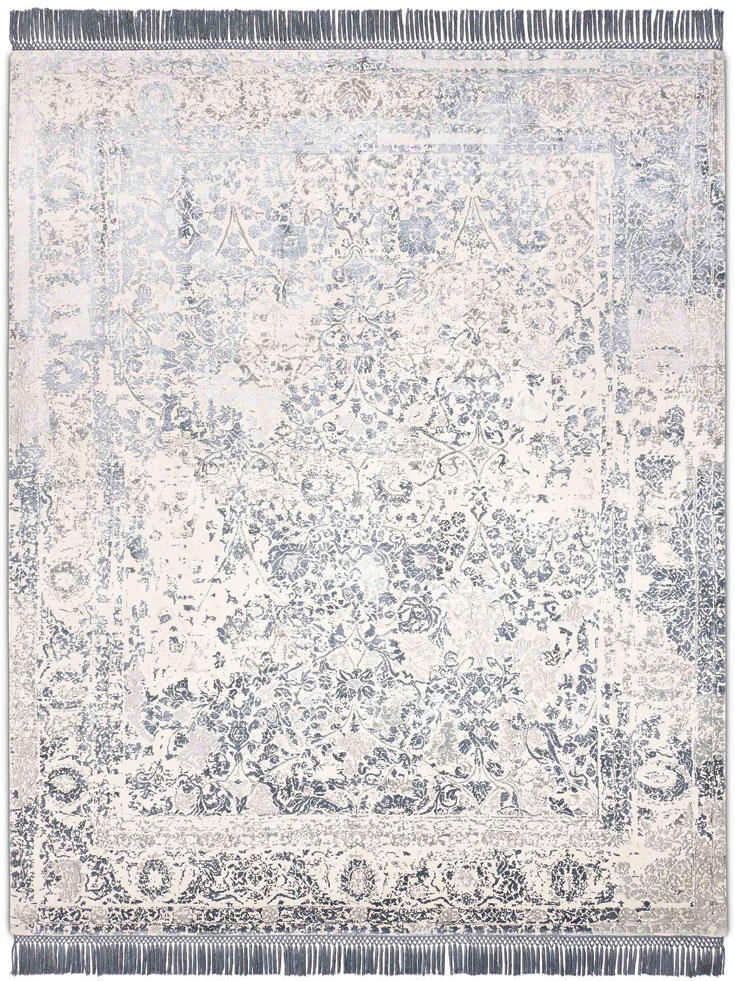 Tapis de luxe Argent