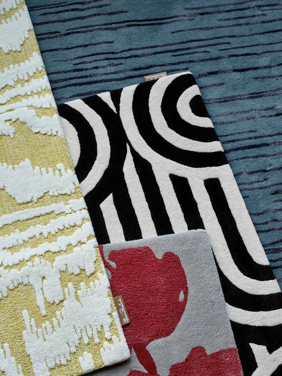 Tapis Slub charbon | Taille: 120 × 180 cm