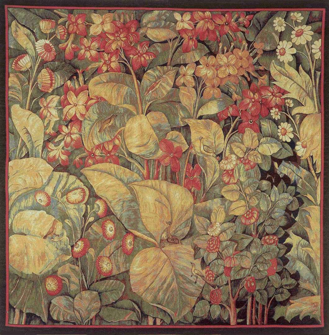 Bloemen wandtapijt