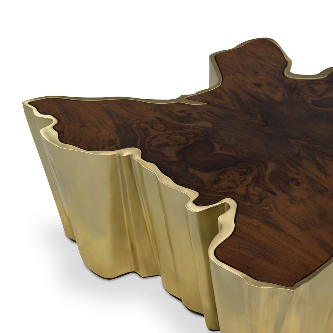Table centrale bord naturel