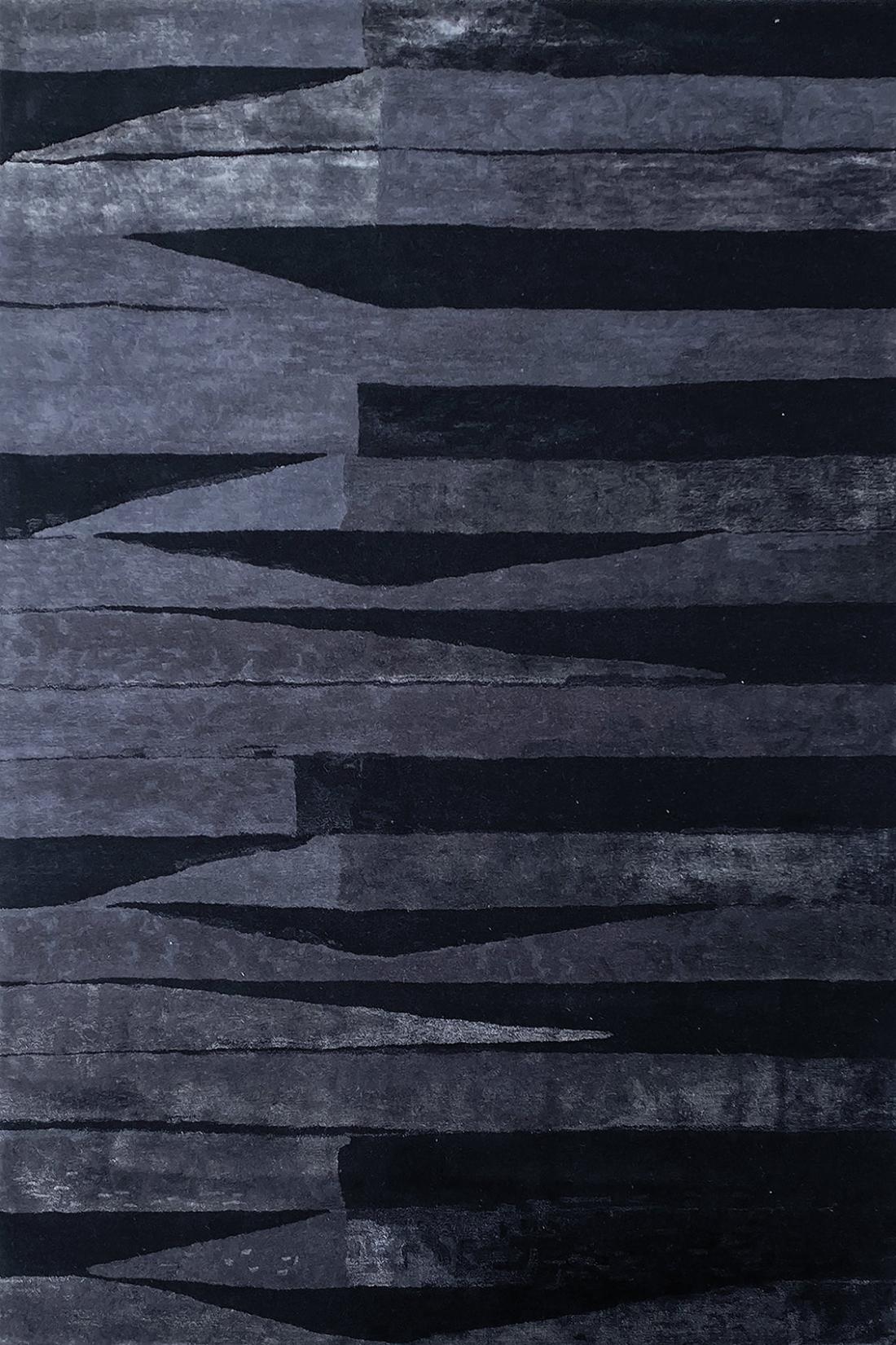 Tapis Mismatch noir | Taille: 300 × 400 cm