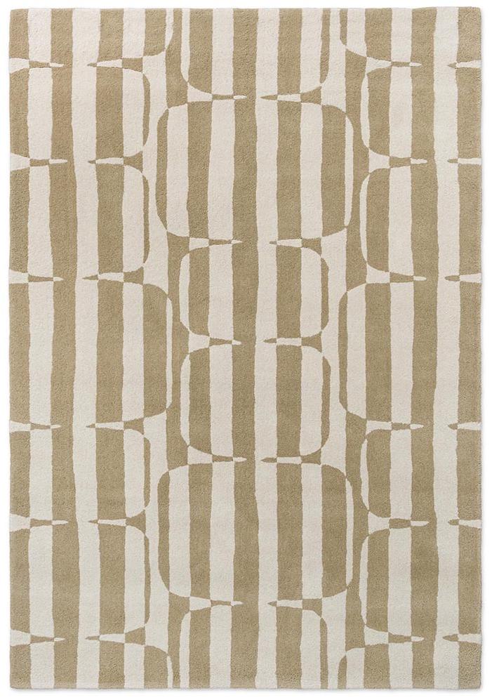 Lohko Stripe kiezel tapijt | Maat: 160 × 230 cm