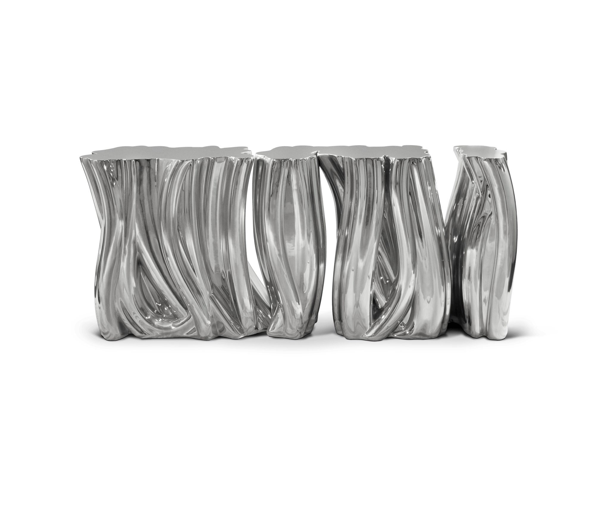 Buffet Monochrome argent premium