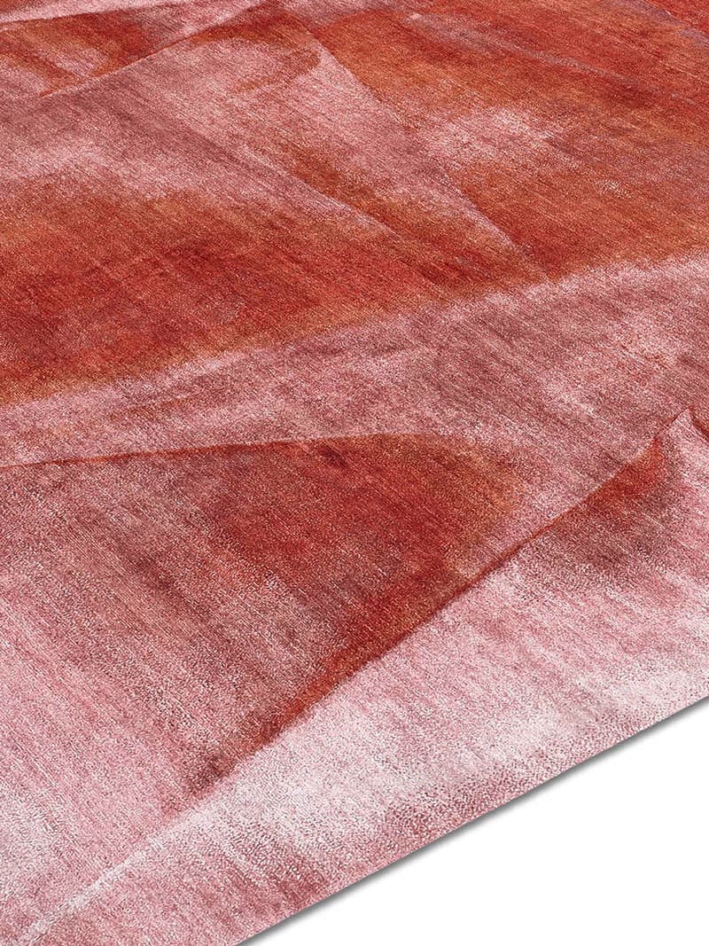 Tapis noué à la main Rouille