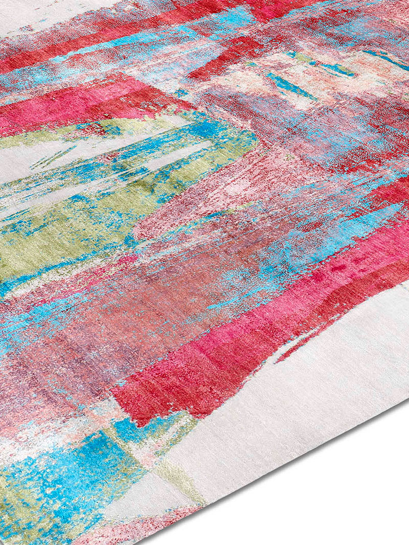 Beach Day handgemaakt luxe vloerkleed