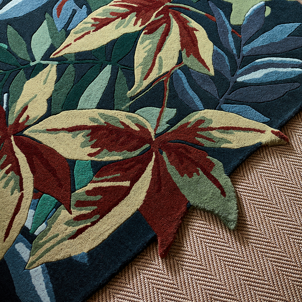Tapis Robin’s Wood vert forêt | Taille: 170 × 240 cm