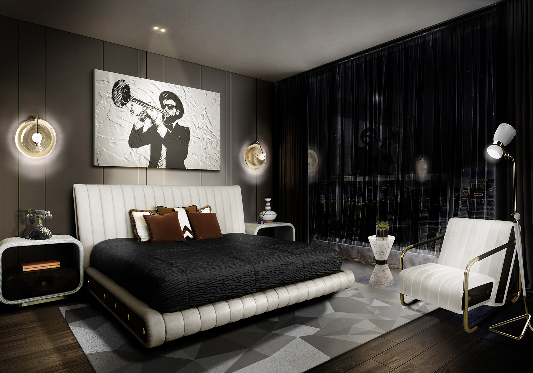 Basie wandlamp - 2