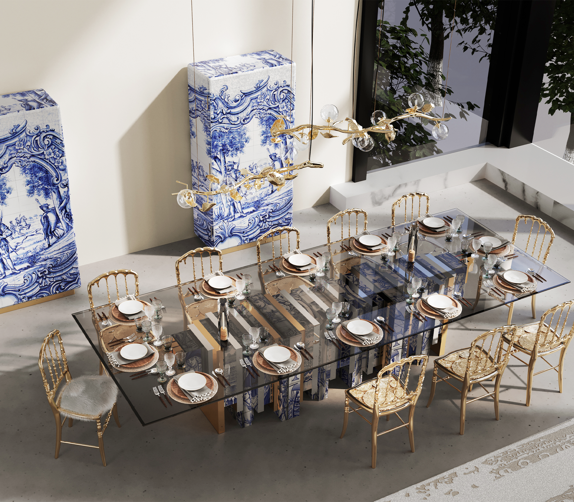 Table à manger luxueuse Legacy