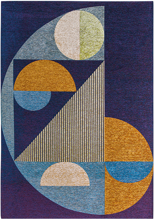 Contemporary geometrisch tapijt | Maat: 160 × 235 cm