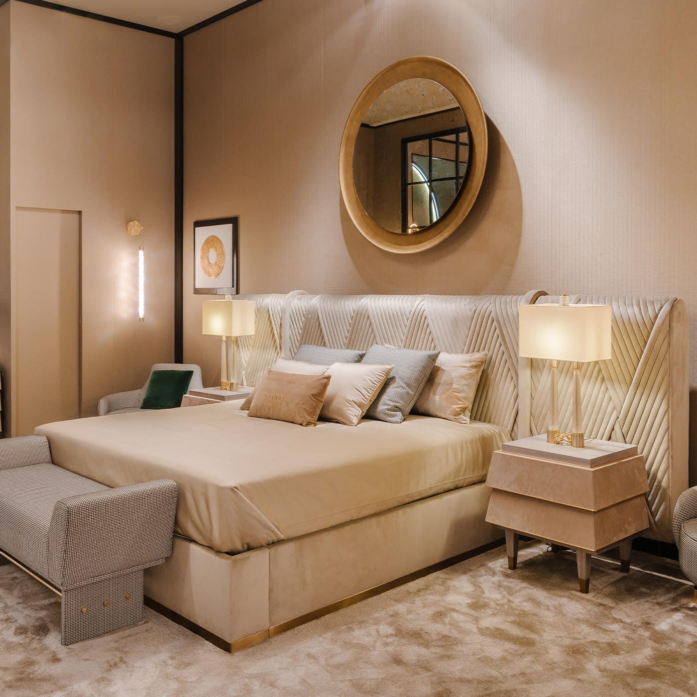 Hancock modern nachtkastje | Kleur: Beige Hancock modern nachtkastje | Kleur: Beige