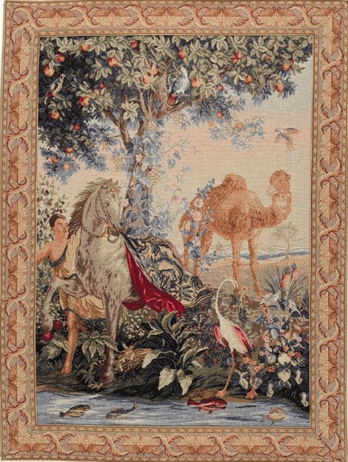 Tapisserie murale Cheval drapé | Taille: 75 × 100 cm