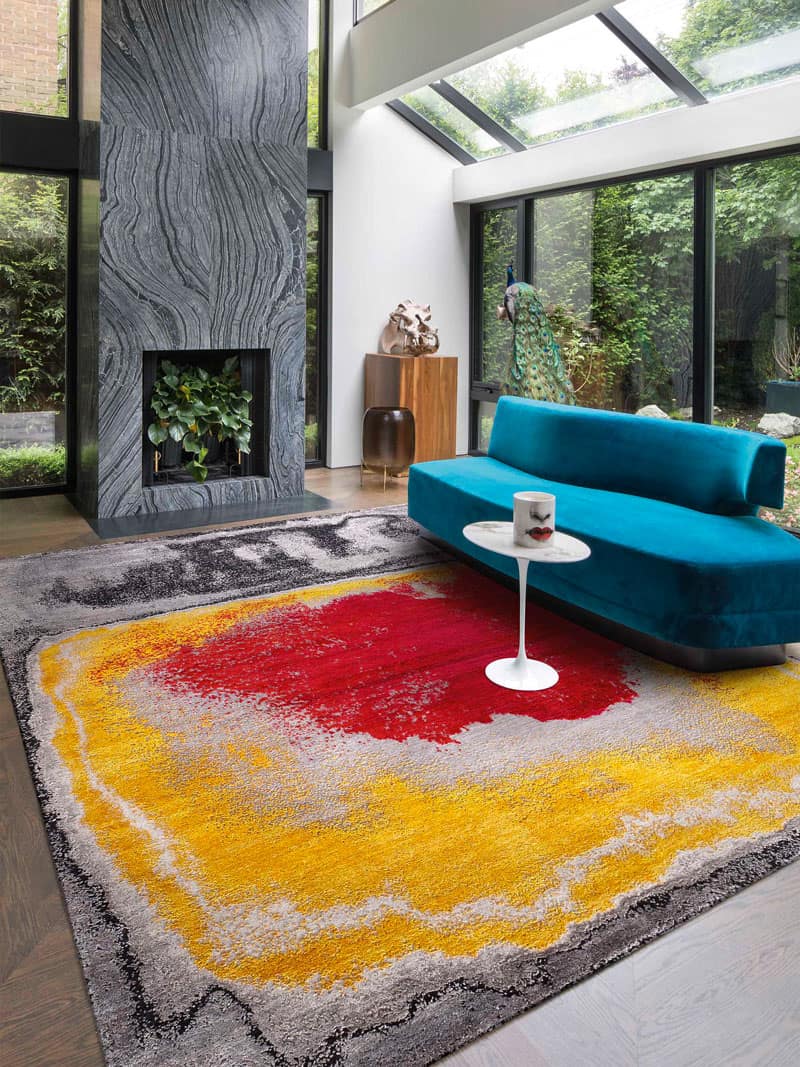Tapis tissé main Red Dot Boulevard | Taille: 122 × 183 cm