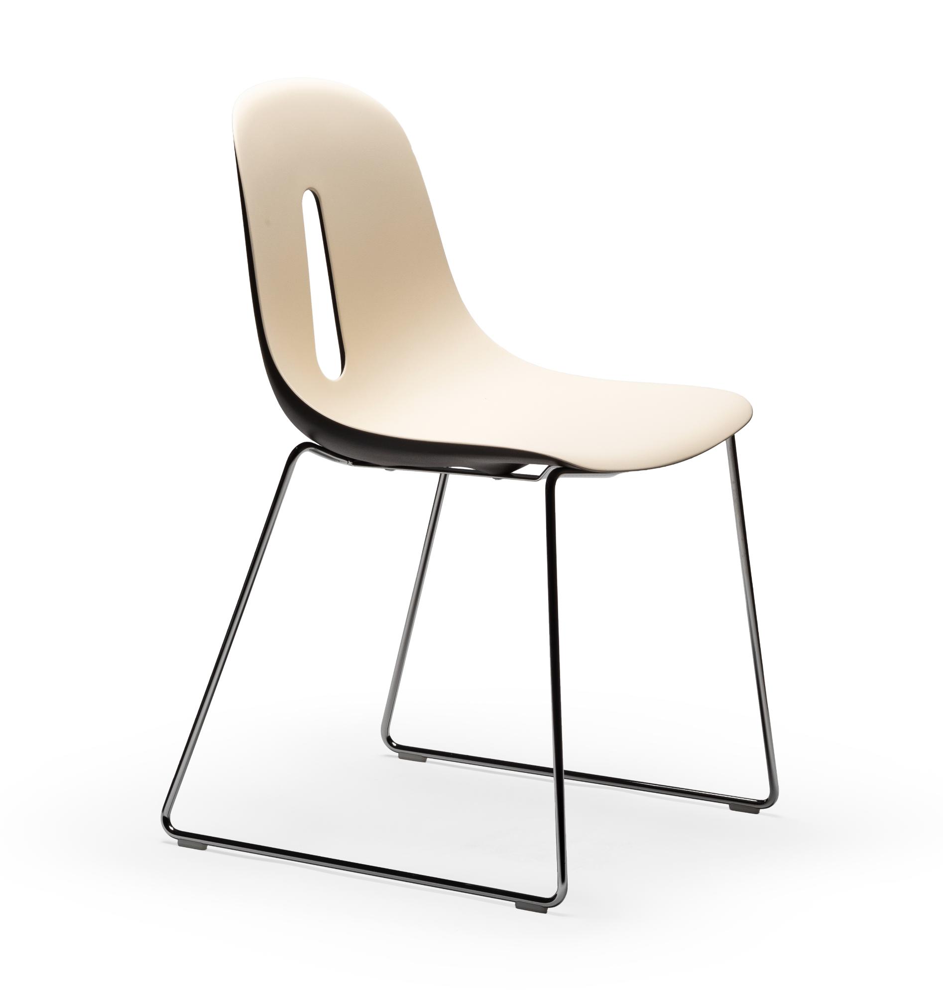 Gotham SL beige/zwarte stoel