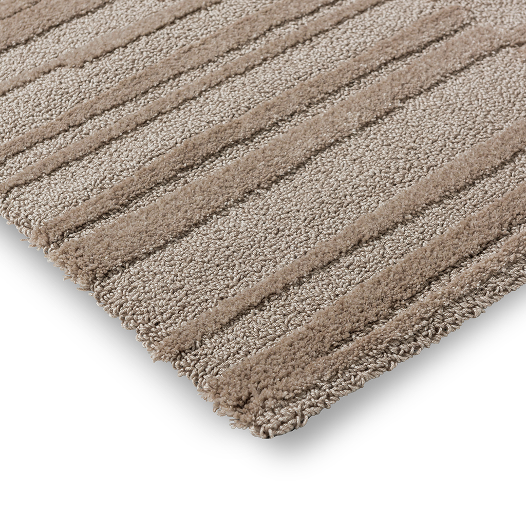 Tapis Twinset Terrain taupe | Taille: 170 × 240 cm