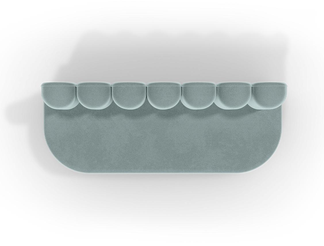 Pluizige wolk II knuffel bank