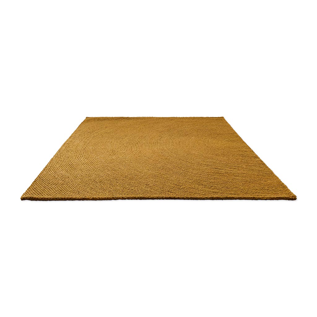 Decor Echo Ochre handgemaakt vloerkleed | Maat: 160 × 230 cm