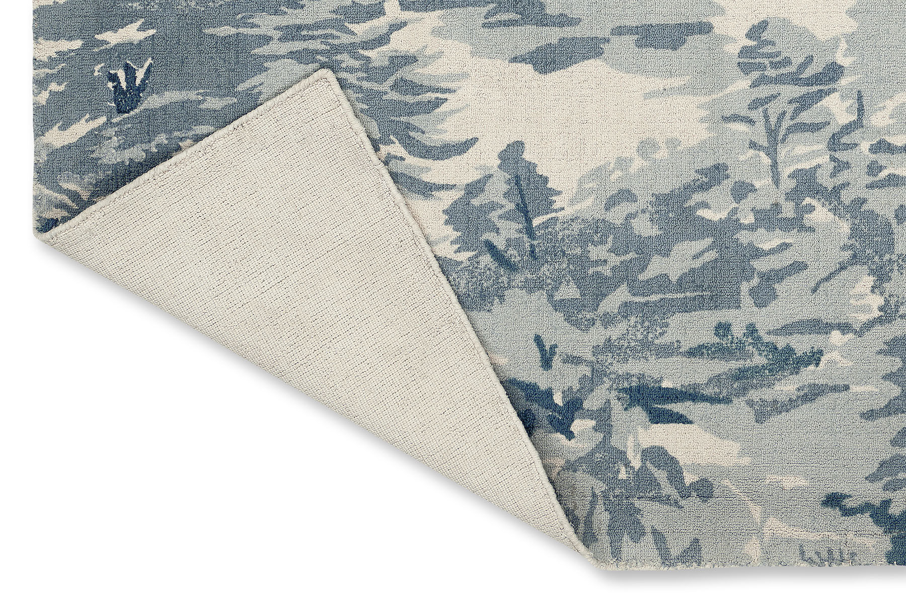 Landscape lichtblauw tapijt | Maat: 250 × 350 cm