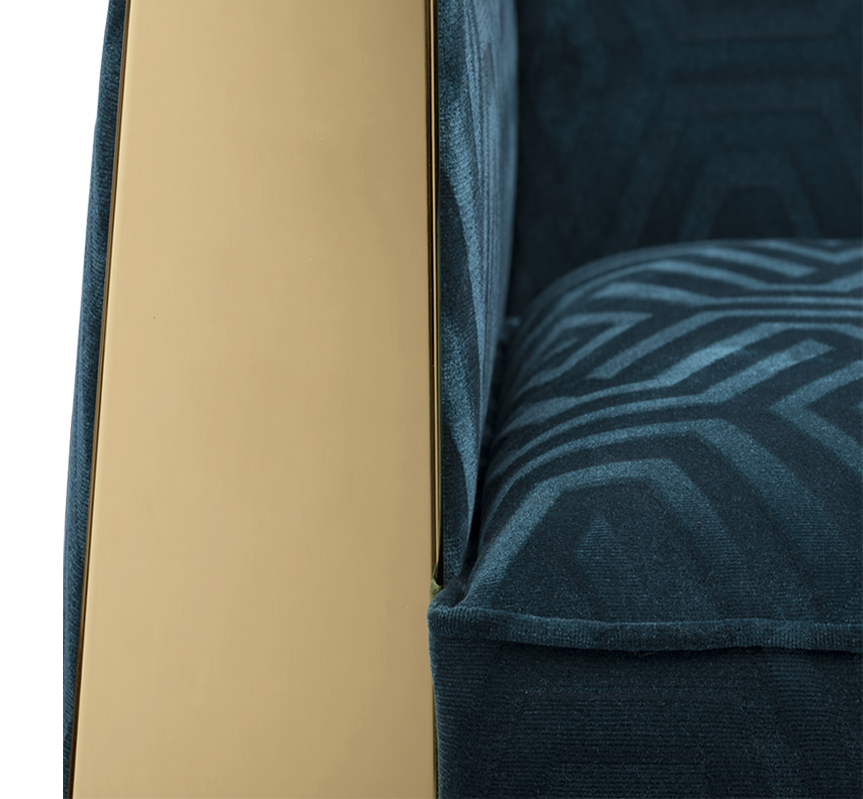 Fauteuil lounge Daphne