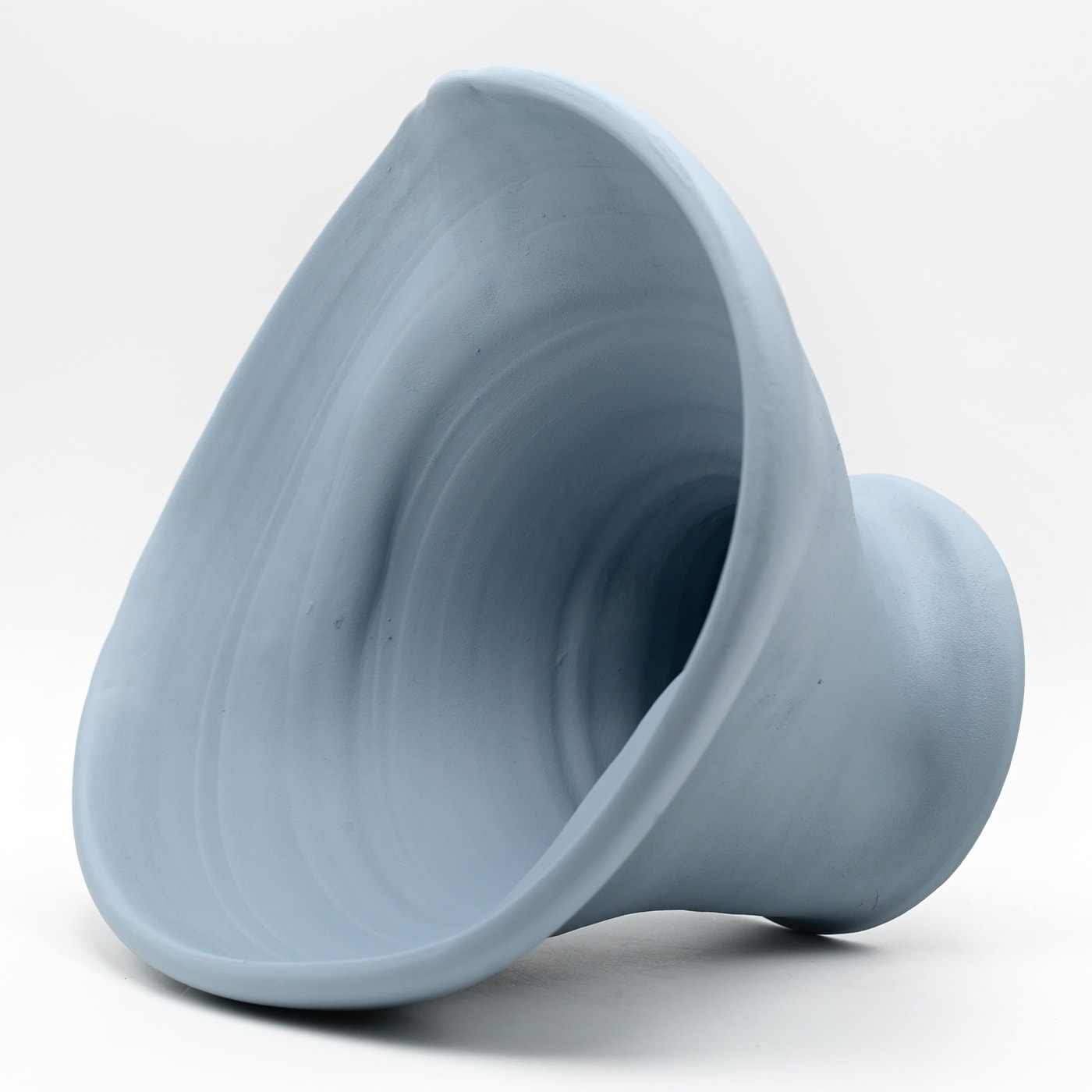 Vase bleu ciel fait main